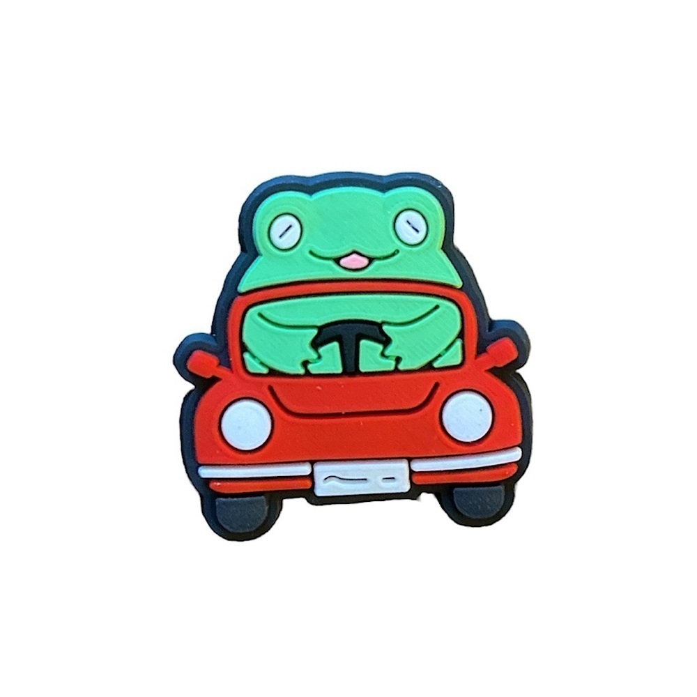 5/$10💥10/$15 Frog Driving Car Croc Charm